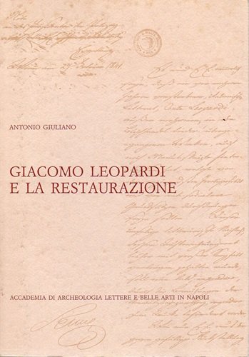 Giacomo Leopardi e la restaurazione | Immagine principale