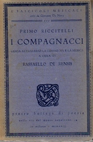 I COMPAGNACCI guida attraverso la commedia e la musica