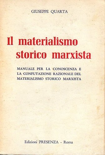Il materialismo storico marxista manuale per la conoscenza e la …