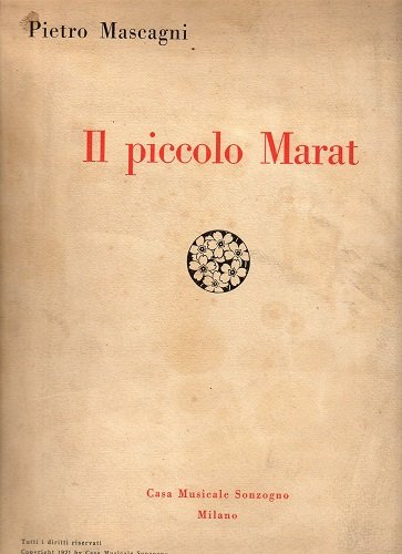 IL PICCOLO MARAT Canto e piano