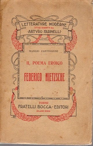 Il poema eroico di Federico Nietzsche