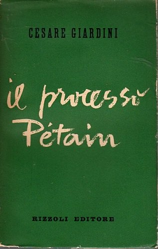 IL PROCESSO PETAIN