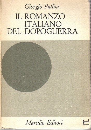 Il romanzo italiano del dopoguerra