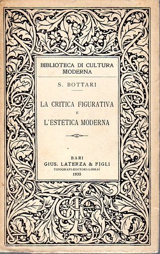 La critica figurativa e l'estetica moderna