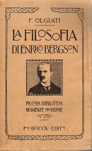 La filosofia di Enrico Bergson