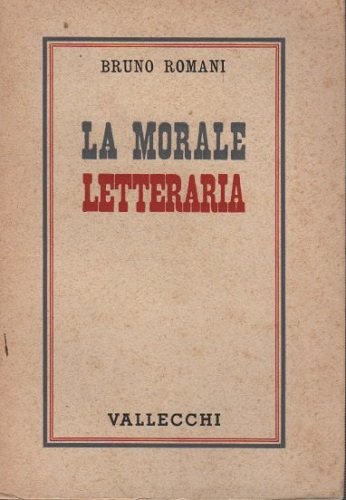LA MORALE LETTERARIA