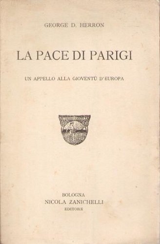 La pace di Parigi un appello alla gioventù d'Europa