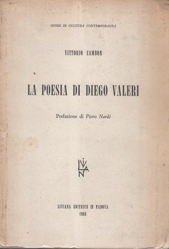 La poesia di Diego Valeri