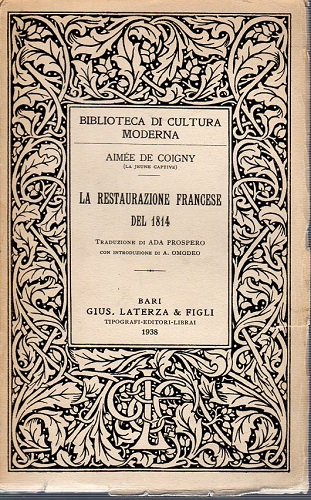 La restaurazione francese del 1814