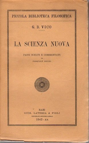 LA SCIENZA NUOVA