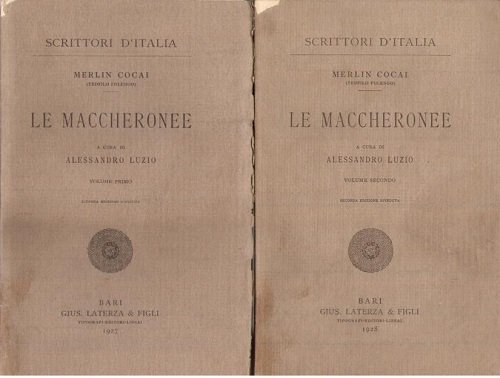 LE MACCHERONEE (BALDUS E ALTRE). Testo latino