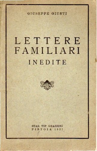 Lettere familiari inedite