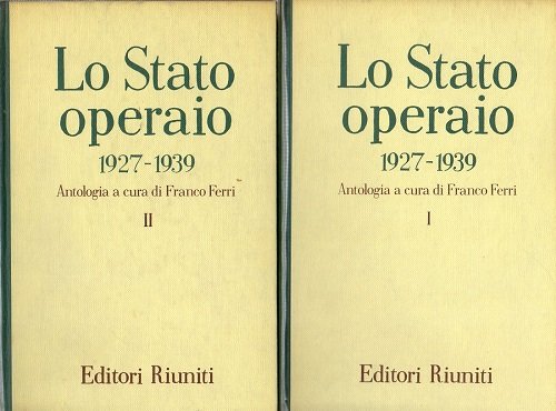 LO STATO OPERAIO 1927-1939