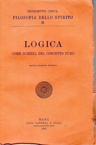 Logica come scienza del concetto puro