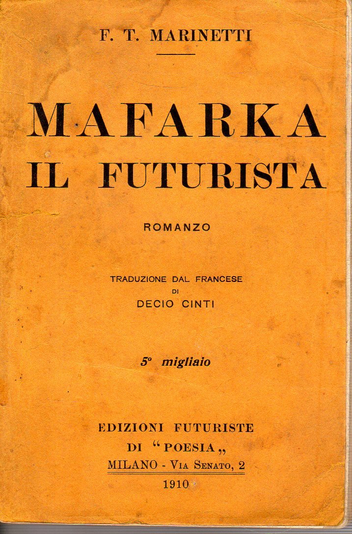 Mafarka il futurista traduzione dal francese