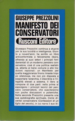 Manifesto dei conservatori