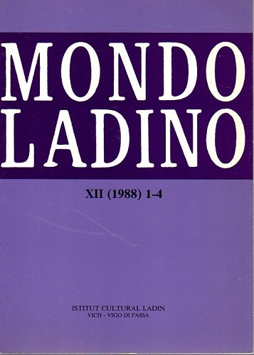 Mondo Ladino XII 1988 1-4