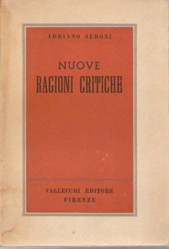 NUOVE RAGIONI CRITICHE