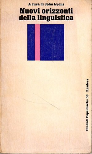 Nuovi orizzonti della linguistica