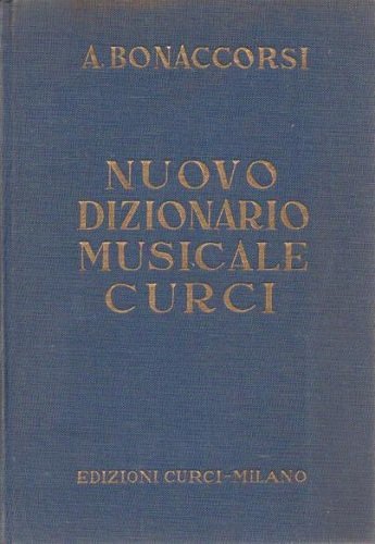 Nuovo dizionario musicale Curci