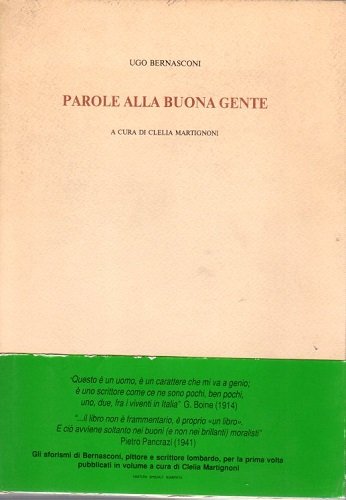 PAROLE ALLA BUONA GENTE