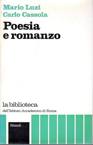 Poesia e romanzo