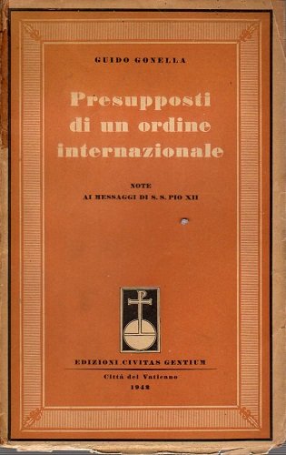 Presupposti di un ordine internazionale
