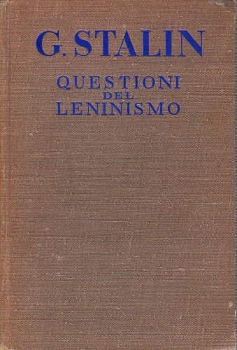 QUESTIONI DEL LENINISMO