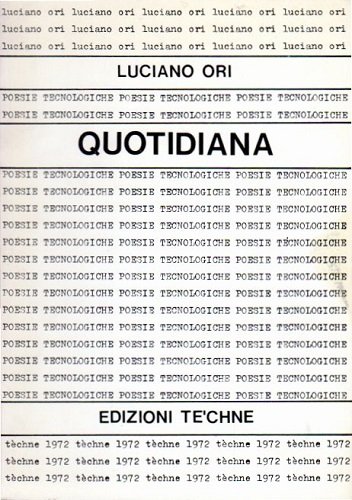 Quotidiana. Poesie tecnologiche