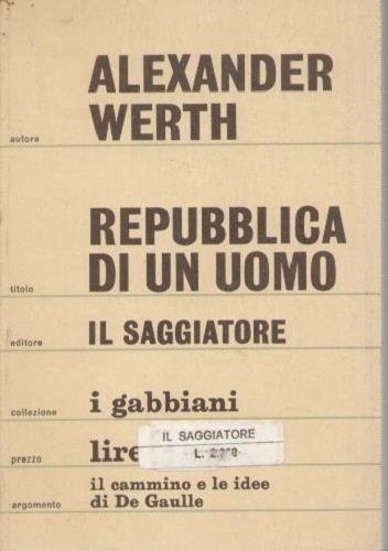 REPUBBLICA DI UN UOMO. Il cammino e le idee di …