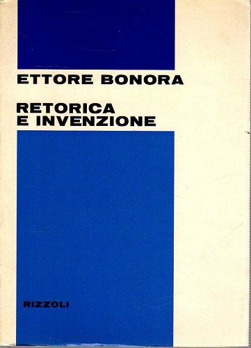 Retorica e invenzione studi sulla letteratura italiana del Rinascimento