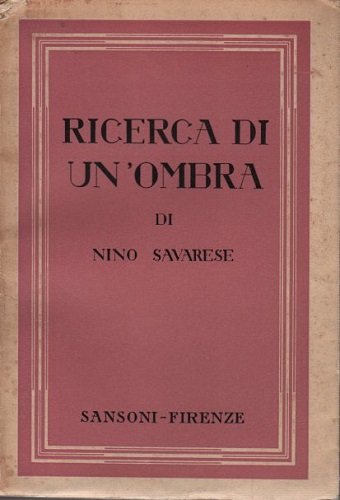 RICERCA DI UN'OMBRA