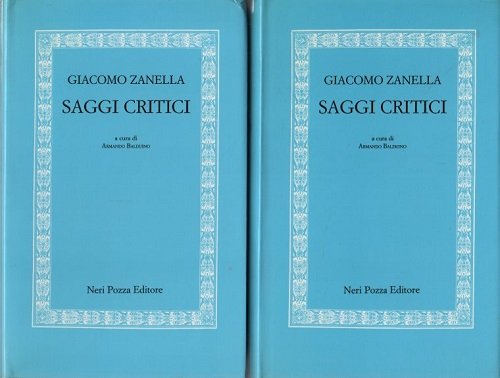 Saggi critici a cura di Armando Balduino