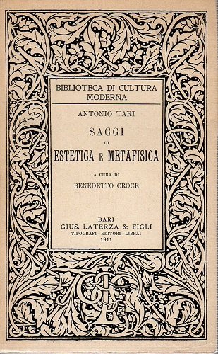 Saggi di estetica e metafisica