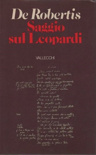 Saggio sul Leopardi