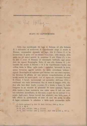 Scavi di Capodimonte / sopra un ritratto di gneo Pompeo …