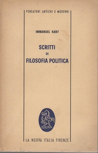 Scritti di filosofia politica | Immagine principale