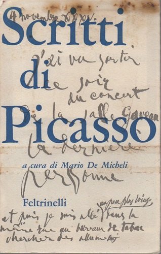 SCRITTI DI PICASSO (a cura di M. De Micheli) | Immagine Gallery 2