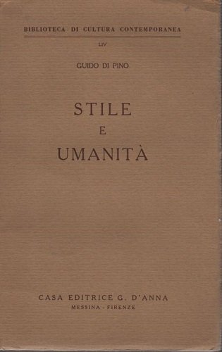 Stile e umanità