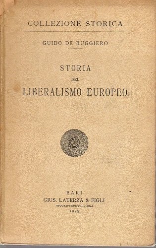 Storia del liberalismo Europeo