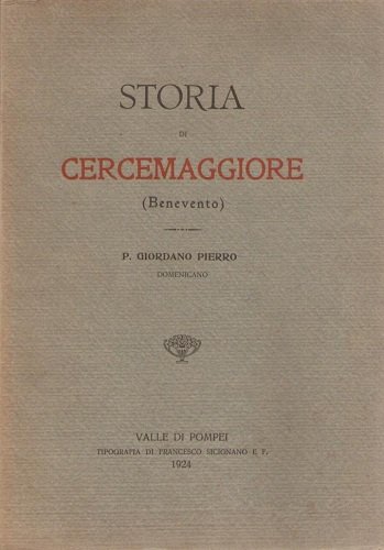 STORIA DI CERCEMAGGIORE (BENEVENTO)