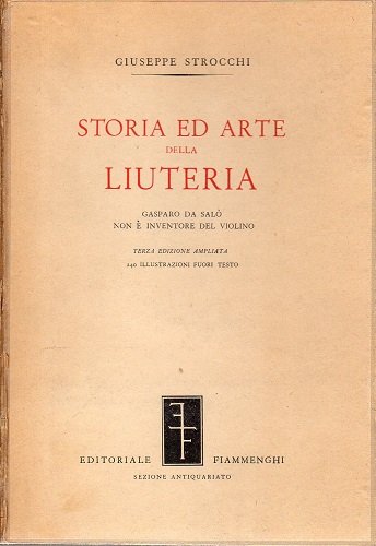 Storia ed arte della liuteria