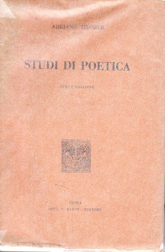 Studi di poetica