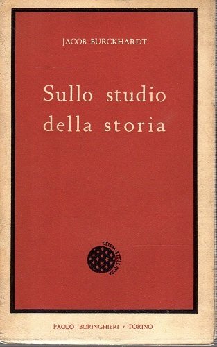Sullo studio della storia