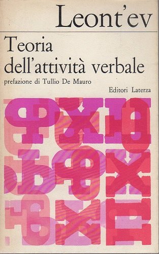 Teoria dell'attività verbale la psicolinguistica in Urss