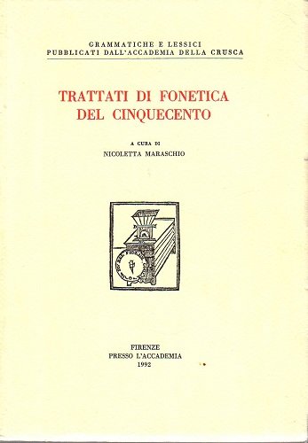 Trattati di fonetica del cinquecento