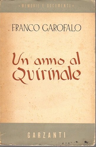 Un anno al Quirinale