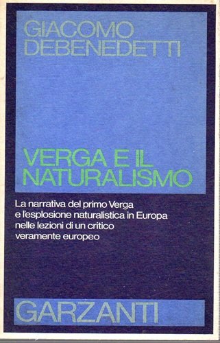 Verga e il naturalismo. La narrativa del primo Verga e … | Immagine principale
