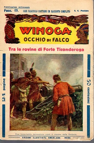 Winoga occhio di falco Fra le rovine di forte Ticonderoga …