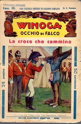 Winoga occhio di falco La croce che cammina fasc 36